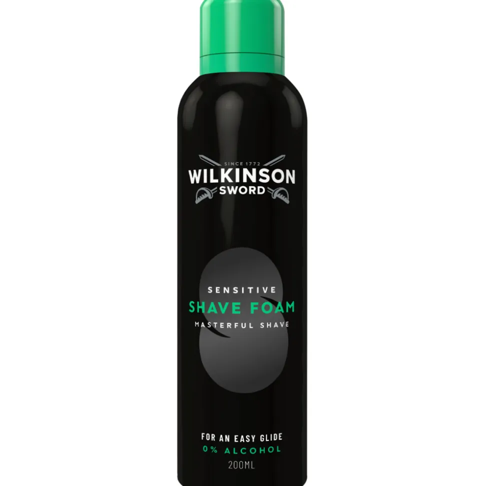 6x Wilkinson Sensitive Shave Foam 200 ml