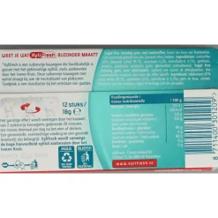 24x Xylifresh Kauwgom Mentholmint