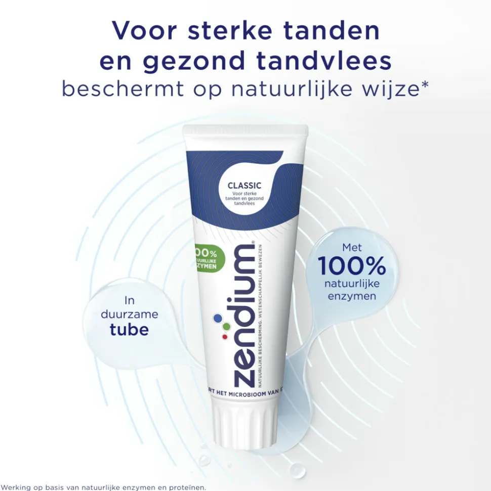 12x Zendium Tandpasta Classic 75 ml