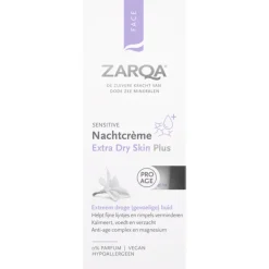 Zarqa Nachtcreme Extra Dry Skin Plus Sensitive 50 ml