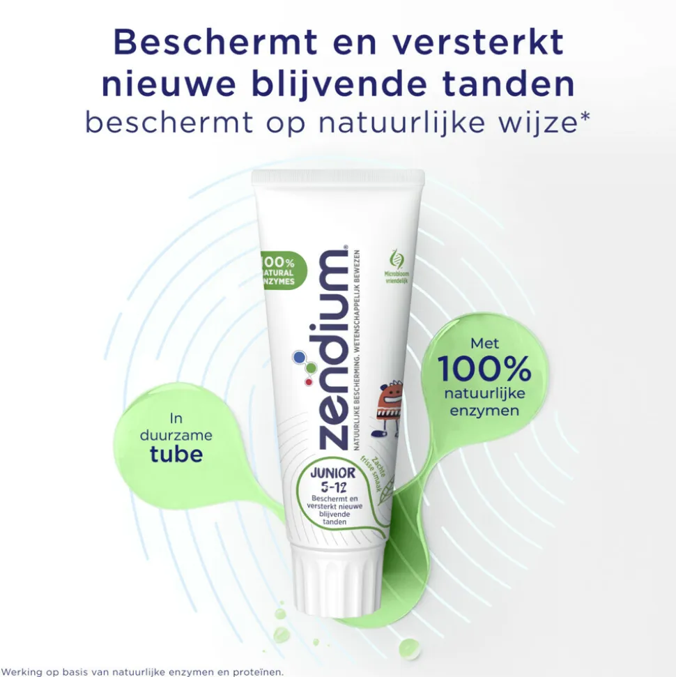 Zendium Tandpasta Junior 75 ml