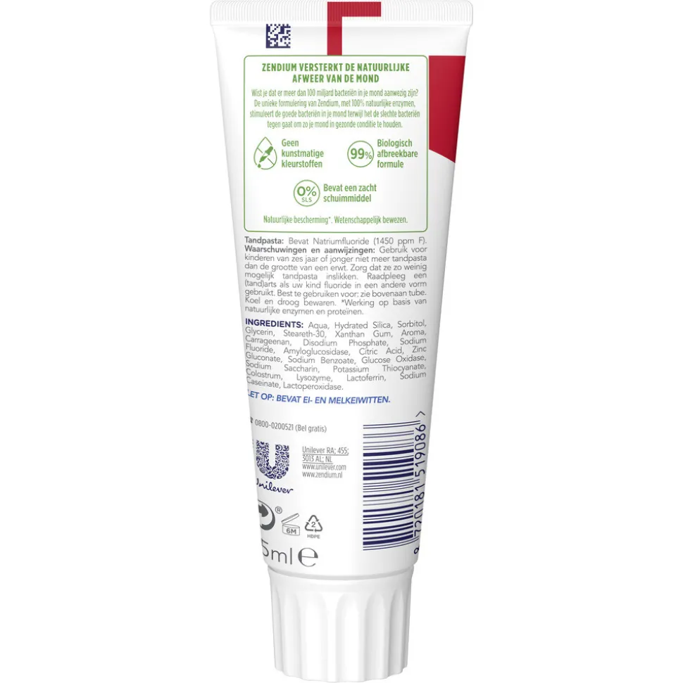 Zendium Tandpasta Tandvlees Protect 75 ml