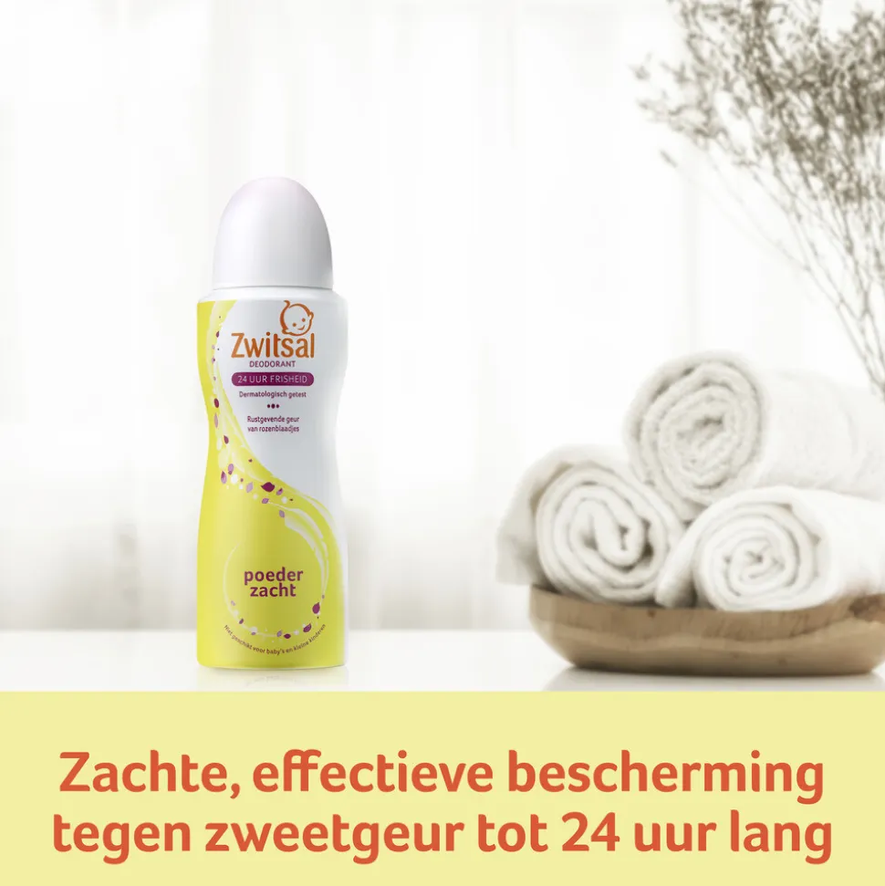 Zwitsal Deodorant Poederzacht 100 ml