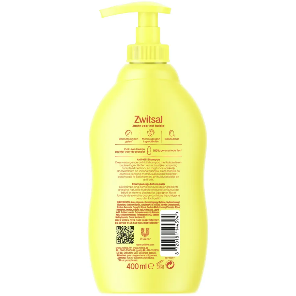 Zwitsal Shampoo Anti-Klit 400 ml